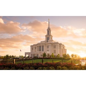 Payson Utah Temple No-Flip Recommend Holder
